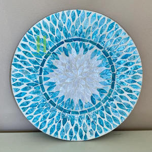 Wholesale Best Price Mother of Pearl <b>Round</b> <b>Placemats</b> For Decoration Tabletop And Restaurant Decor From Vietnam - Product Image 6