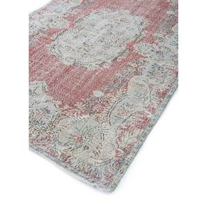 Alfombra de Lana Anudada a Mano de Gran Tamaño, Diseño de Medallón Rojo y Naranja, para Sala de Estar, Pasillo Rectangular, Modelo Pae-2445 - Product Image 2