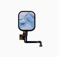 Montre connectée personnalisable disponible avec écran LCD IPS carré arrondi de 2,02 pouces, module d'affichage LCD, écran couleur intégral