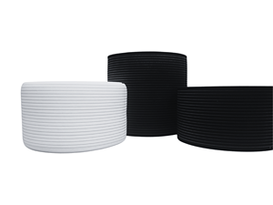 Ruban élastique en polyester/caoutchouc de haute qualité Gemtex, différentes largeurs, noir et blanc, fabriqué en Italie, modèle 671, orthopédique - Product Image 4