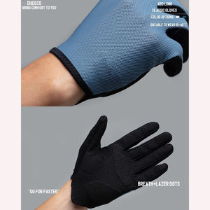 ถุงมือขนสัตว์แบบเต็มนิ้วสำหรับขับขี่ในสภาพอากาศหนาวเย็น - Product Image 3