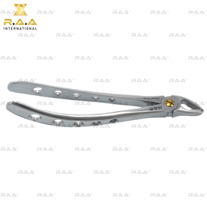 คีมถอนฟัน F1 แบบเคลือบเพชร สำหรับฟันหน้าส่วนบน รุ่นอเนกประสงค์ RAA-273 R.A.A.INTERNATIONAL ได้รับการรับรองมาตรฐาน CE ระดับ Class I - Product Image 2