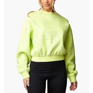 Pakistán fabrica sudaderas informales con logotipo impreso personalizado para mujer para la temporada de invierno diseño de logotipo de posición frontal - Product Image 1