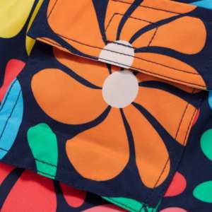 Pantalones cortos de baño para hombre de alto rendimiento con cómodos bolsillos en la cintura y tela transpirable de secado rápido para deportes acuáticos al aire libre - Product Image 4