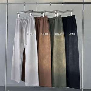 <b>Slim</b> <b>Fit</b> <b>Men</b> Vintage Washed Trousers <b>Men</b> Acid wash Trouser Hot Sale <b>Men</b> Vintage trouser Streetwear Fashion For <b>Men</b> - Product Image 5