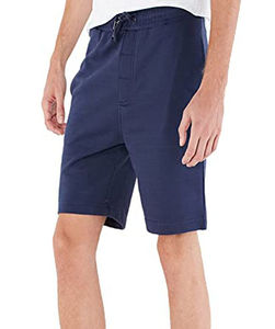 Short en velours côtelé personnalisé pour hommes Pantalon léger et confortable à taille élastique pour la plage et le sport avec cordon de serrage et poches - Product Image 5