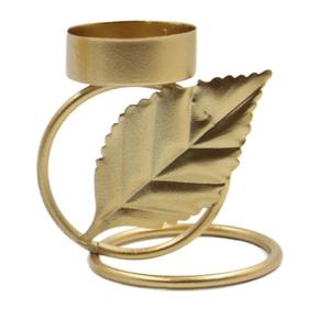 Bougeoir décoratif en métal de luxe moderne élégamment conçu pour les événements formels mariage église automne vacances et décoration intérieure - Product Image 3