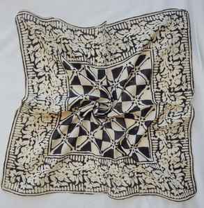 Pañuelo de Cabeza Boho de Algodón, Pañuelo Estampado a Mano, Regalo de Verano para Ella - Product Image 1