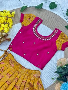 ชุดผ้าซาตินนุ่มเนียนพร้อมด้ายสำหรับเด็กทำงานผู้ผลิตและผู้จำหน่ายจาก Surat ในอัตราที่ต่ำที่สุด - Product Image 3