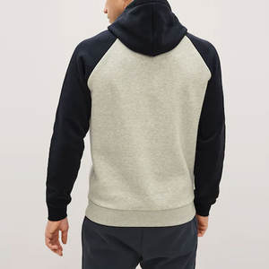 Sweat à capuche en polaire doux pour homme, coton, coupe ample, streetwear, surdimensionné, logo personnalisé, OEM ODM, étiquette privée, commandes en gros - Product Image 2