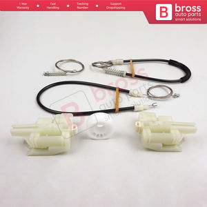 BWR5219 Juego de reparación de regulador de ventana delantero izquierdo o derecho para 3 Series E90 E91 2004-2012 4/5 Door 51337140587 Bross Auto Parts - Product Image 6