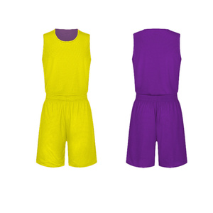 Offre Spéciale uniforme respirant de maillot de basket-ball réversible personnalisé avec nouveau design et logo comprend des numéros d'uniforme - Product Image 4