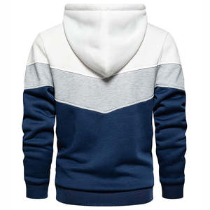 Sweats à capuche pour hommes personnalisables, port régulier, couleur unie, tissu tissé, pull à capuche, automne - Product Image 5