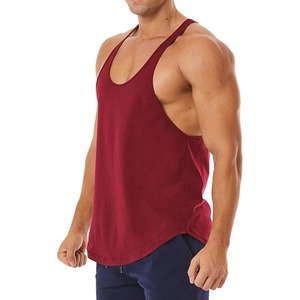 Haute qualité sans manches Gym Stringer hommes débardeurs pour l'entraînement et le Fitness course sport Stringer Fitness vêtements - Product Image 3