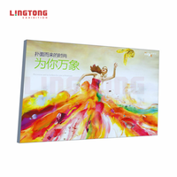 Chine Impression populaire simple face personnalisé en aluminium Led publicité boîte à lumière boîtes d'affichage avec de bons prix