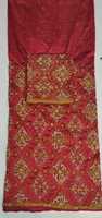 Nouvelle Collection Ramadan 2026 : Magnifique Tissu George Nigérian Ethnique Africain Floral Écologique pour Mariage, 100% Polyester, pour Filles