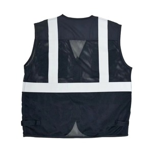 เสื้อกั๊กทำงานทำจากวัสดุโพลีเอสเตอร์เสื้อกั๊กนิรภัยสำหรับผู้ชายและผู้หญิง - Product Image 2