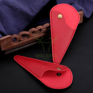 2 packs de petits ciseaux en cuir PU pour les outils de coiffure, étui de rangement polyvalent pour la couture, le toilettage et la broderie. - Product Image 3