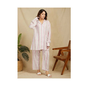 Nouvelle robe de créateur pour femmes faite à la main personnalisée solide décontracté à manches longues lavable à la fabrication en gros - Product Image 1