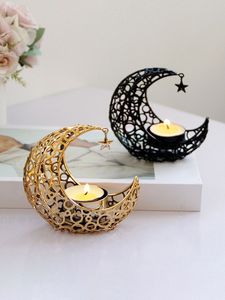 Soporte decorativo de metal para luz de té, perfecto para agregar un ambiente cálido a las salas de estar, dormitorios, mesas de comedor y espacios al aire libre - Product Image 5