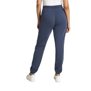 Pantalon de survêtement en coton personnalisé de haute qualité pour femmes Baggy ample sport décontracté Yoga Fitness pantalon excellent entraînement plat - Product Image 1