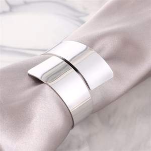 Anneau de serviette en acier inoxydable de haute qualité, dernière conception, produit le plus vendu, anneau de serviette en acier inoxydable pour la décoration de la vaisselle - Product Image 6