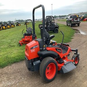 Tondeuse autoportée à essence Orange Riding, débroussailleuse 4x4 avec siège pour jardin, ferme et entretien des allées - Product Image 1