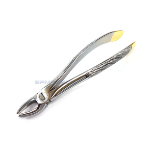 Pinzas de extracción No.7 Diente Raíz Mandíbula Molares Alicates de extracción oral dental Instrumentos quirúrgicos dentales Acero inoxidable CE - Product Image 1