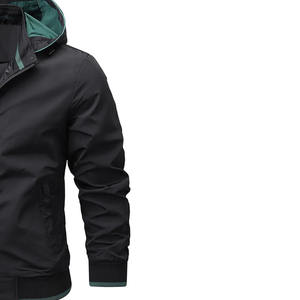 Transpirable a prueba de viento temporada de invierno servicio OEM venta al por mayor mejor diseño hombres mujeres soporte grueso frontal Color sólido Regular Fit Bomber - Product Image 2