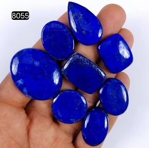DHORGEMS - Lapislázuli Natural al por Mayor, Cabujón Suelto para Joyería, Piedra Preciosa Hecha a Mano, Formas Ovaladas/Marquesa/Pera/Triángulo - Product Image 6