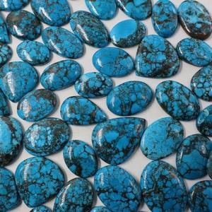 Magenesite Turquoise Cabochon de pierres précieuses en vrac diamant naturel cristal opale mélange de formes pour les femmes fabrication de bijoux pierres précieuses - Product Image 3