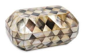 <b>Rose</b> <b>gold</b> square storage box with filigree design decorative organizer container jewelry holder multipurpose lidded storage case - Product Image 4