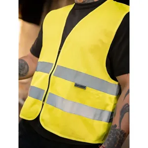 Gilet de sécurité personnalisable avec autocollants et lumières réfléchissants pour le merchandising et les promotions - Product Image 3