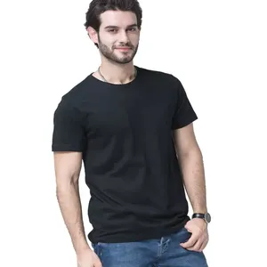 Haute qualité 100% coton hommes T-Shirts Logo personnalisé poids lourd goutte épaule surdimensionné recadrée tricoté tissu pour le confort - Product Image 5