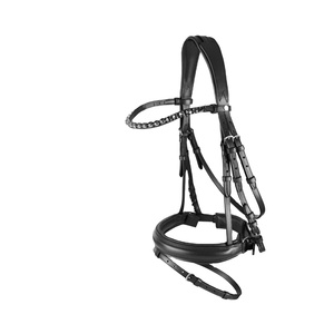 Brida Anatómica Cuero con Cristales-Negro - Product Image 1