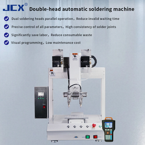 Hiệu quả cao đầu kép công nghiệp Máy tính để bàn tự động hàn robot máy hàn cho PCB sản xuất điện - Product Image 2