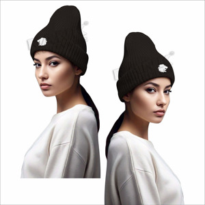 Fabricant d'usine, bonnets en jacquard pour femmes, 2025, bonnets pour femmes de haute qualité, fabriqués au Pakistan - Product Image 4