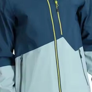 Chaquetas cortavientos de moda para hombre Chaquetas impermeables y a prueba de viento de lona suave para lluvia al aire libre - Product Image 5