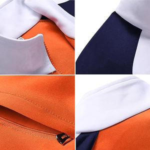 Ensemble de survêtement en polyester pour homme, fermeture éclair, léger, respirant, entraînement en salle de sport, jogging, veste décontractée - Product Image 2