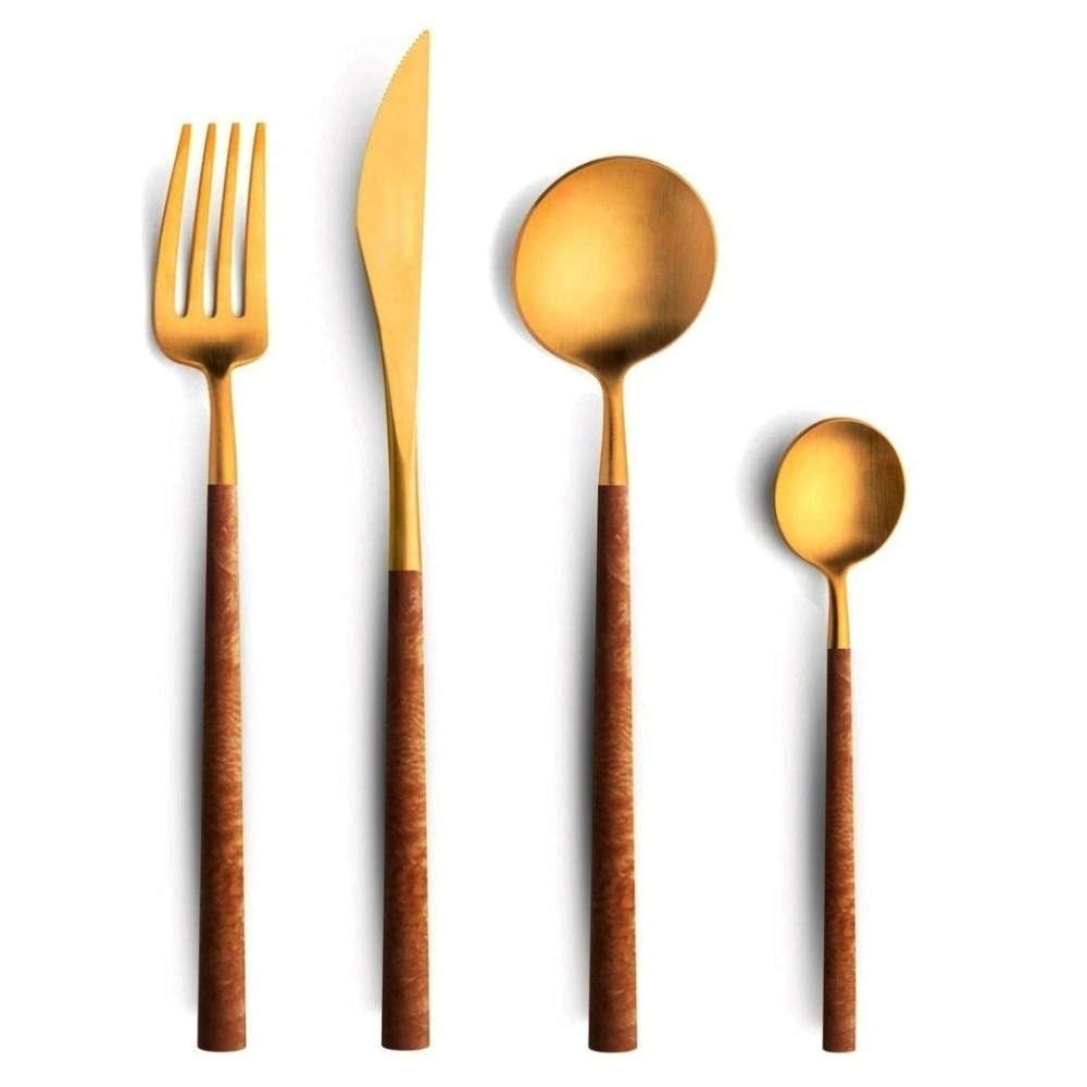 Gold & Brown