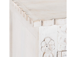 Armario Sinbad blanco de 4 puertas y 2 cajones - Product Image 5