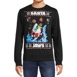High Quality Cotton 500gsm Men Christmas Sweatshirts Printing Embroidery Custom Oversized Crewneck Long Sleeves Sweatshirt - Product Image 4