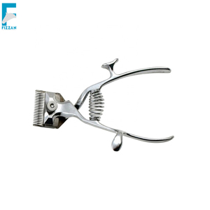 Classique Pet Coupe De Cheveux Outil Manuel Tondeuse À Cheveux Machine Tondeuse Rare Antique Vétérinaire En Acier Inoxydable - Product Image 2