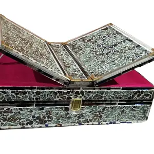 einzigartiges relay koran box design box mosaik für heilige buch box super qualität in indien hergestellt