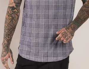 Personnalisé Polyester Spandex Manches Courtes Poids Léger Respirant Maille Muscle Musculation Hommes Gym Séchage Rapide Fit t-shirt - Product Image 4