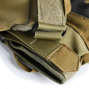 ถุงมือยุทธวิธีสำหรับเล่นกีฬากลางแจ้งสำหรับผู้ชายและผู้หญิงถุงมือหนังสังเคราะห์สะท้อนแสง - Product Image 5