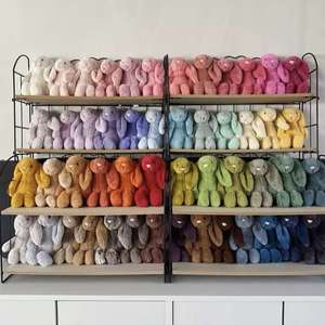 Juguetes de Peluche de Alta Calidad, Colección Nueva de Jelly Cat, Osito y Conejito, Regalo Perfecto de Cumpleaños, Regalo Festivo, Peluches de Compañía - Product Image 2