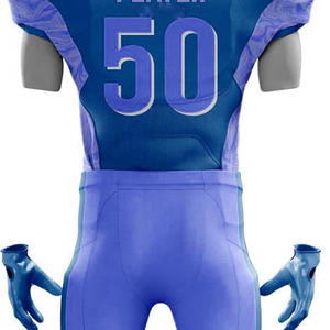 Uniforme de fútbol americano unisex, calidad duradera, transpirable, edición deportiva, de talla grande, Etiqueta Privada, talla XL, poliéster y algodón - Product Image 4