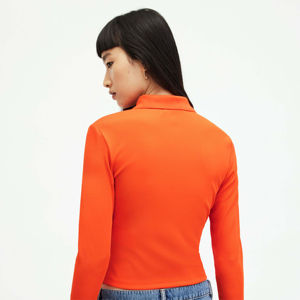 Camisetas de algodón ajustadas de calidad superior para mujer, camisetas de manga larga de estilo informal de alta calidad para mujer - Product Image 5