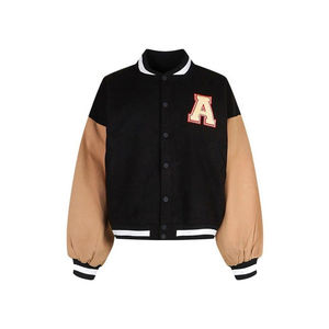 Chaquetas universitarias de alta calidad para mujer, algodón transpirable con acabado de mangas completas, ropa de invierno informal de ajuste Regular - Product Image 3